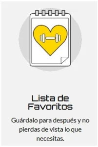 Iconos Móvil - Lista de Favoritos | XMASTER GYM
