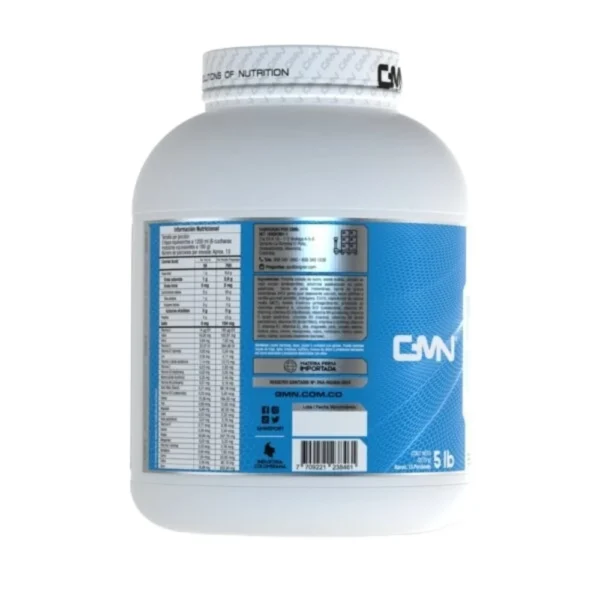 Super Mega Gainer GMN 5lb vainilla gourmet, proteína hipercalórica para ganar masa muscular y peso rápidamente