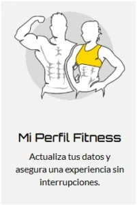 Icono Movil - Mi Perfil Fitness | XMASTER GYM