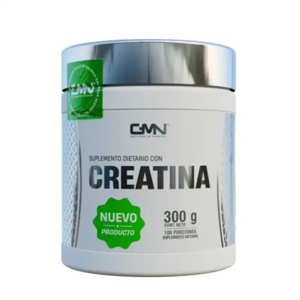 Creatina Monohidrato 100% Pura GMN 100 servicios.