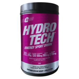Quicken Hydrotech Bebida Deportiva en Polvo 1.200 g sabor uva – preparación en polvo para bebida deportiva con carbohidratos y minerales