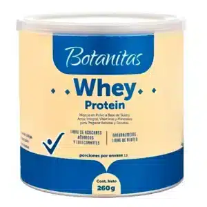 WHEY PROTEIN Botanitas | Ultra Recuperación Muscular 260g
